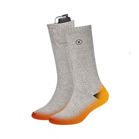 Grey Rechargeable Thermal Heated Socks