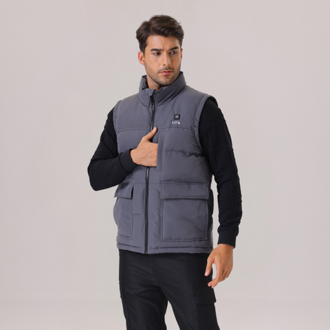 Grey Unisex Heated Gilet  *BEST SELLER*