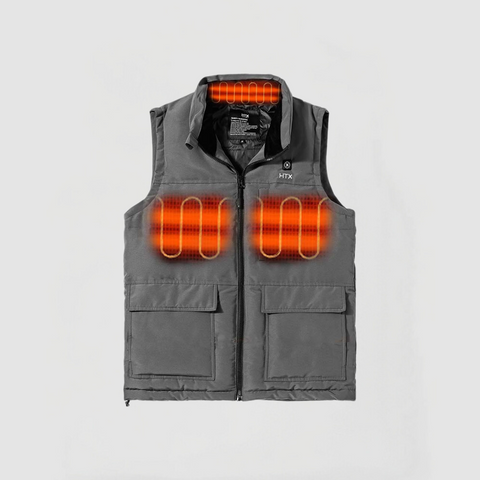 Grey Unisex Heated Gilet  *BEST SELLER*